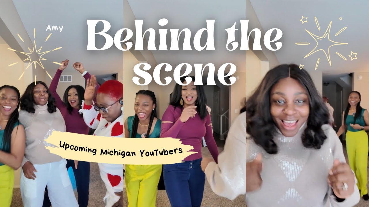 A VERY CHAOTIC BEHIND THE SCENE | FUN WEEKEND #michigan #michiganyoutuber 