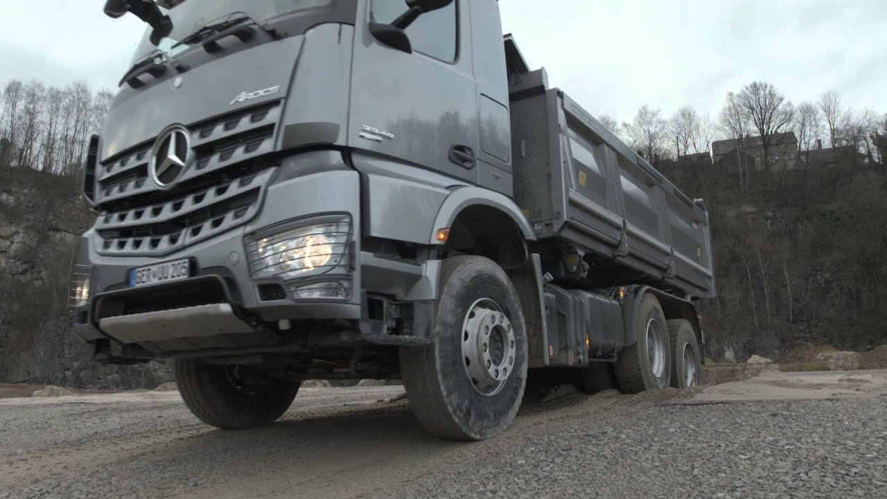 LKW Offroad Training (2013) mit dem neuen Mercedes-Benz Arocs