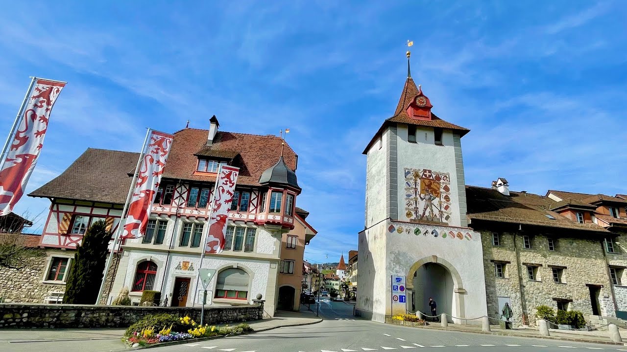 Historisches Städtchen Sempach in der Schweiz