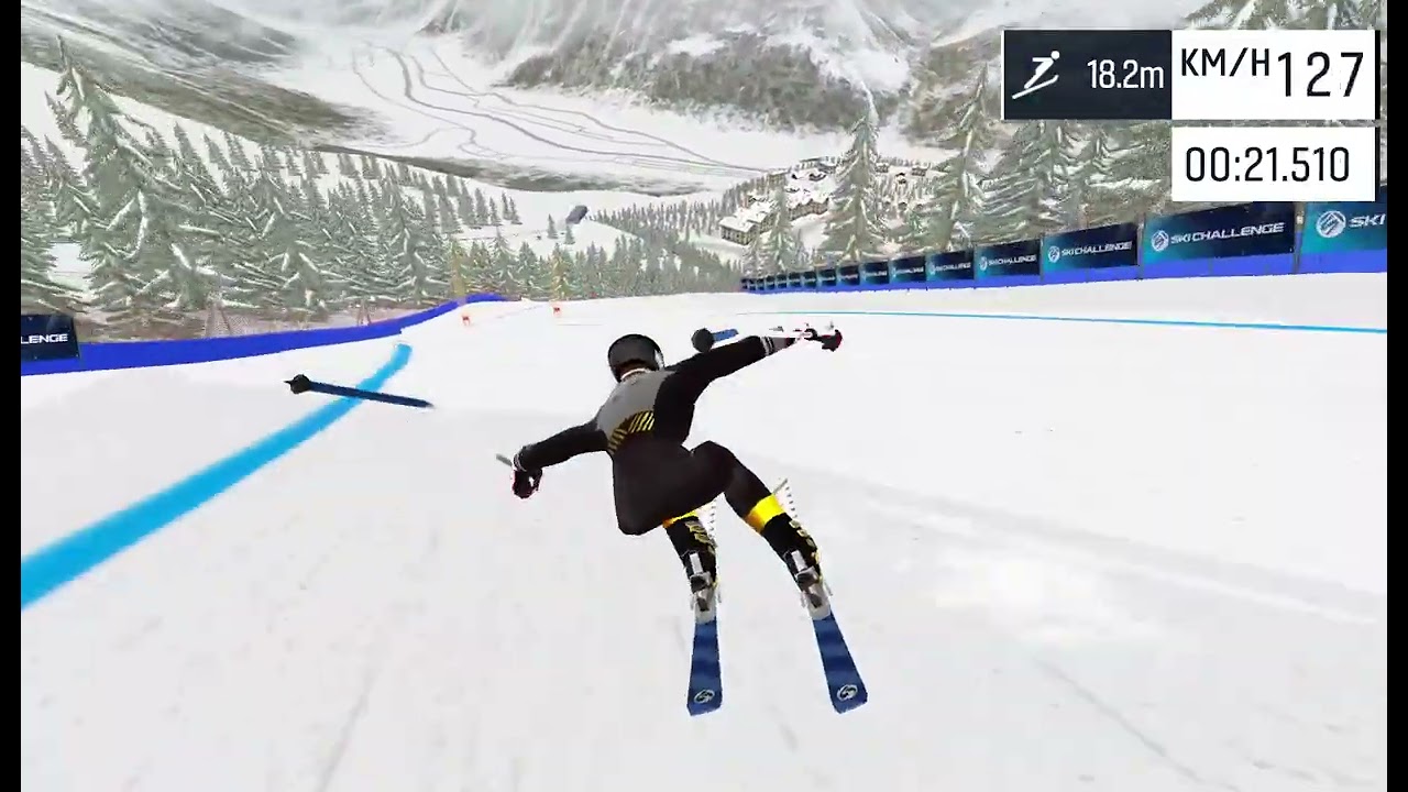 🎿 Crans-Montana Super-G TimeAttack – Winning Run (Best Time) | Ski Challenge World Cup 26