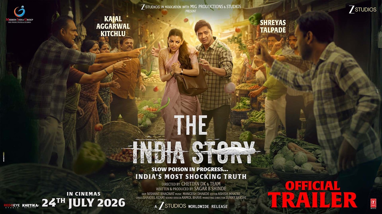 The India Story | Official Trailer - Hindi| Kajal A Kitchlu | Shreyas Talpade |Chettan DK |24July