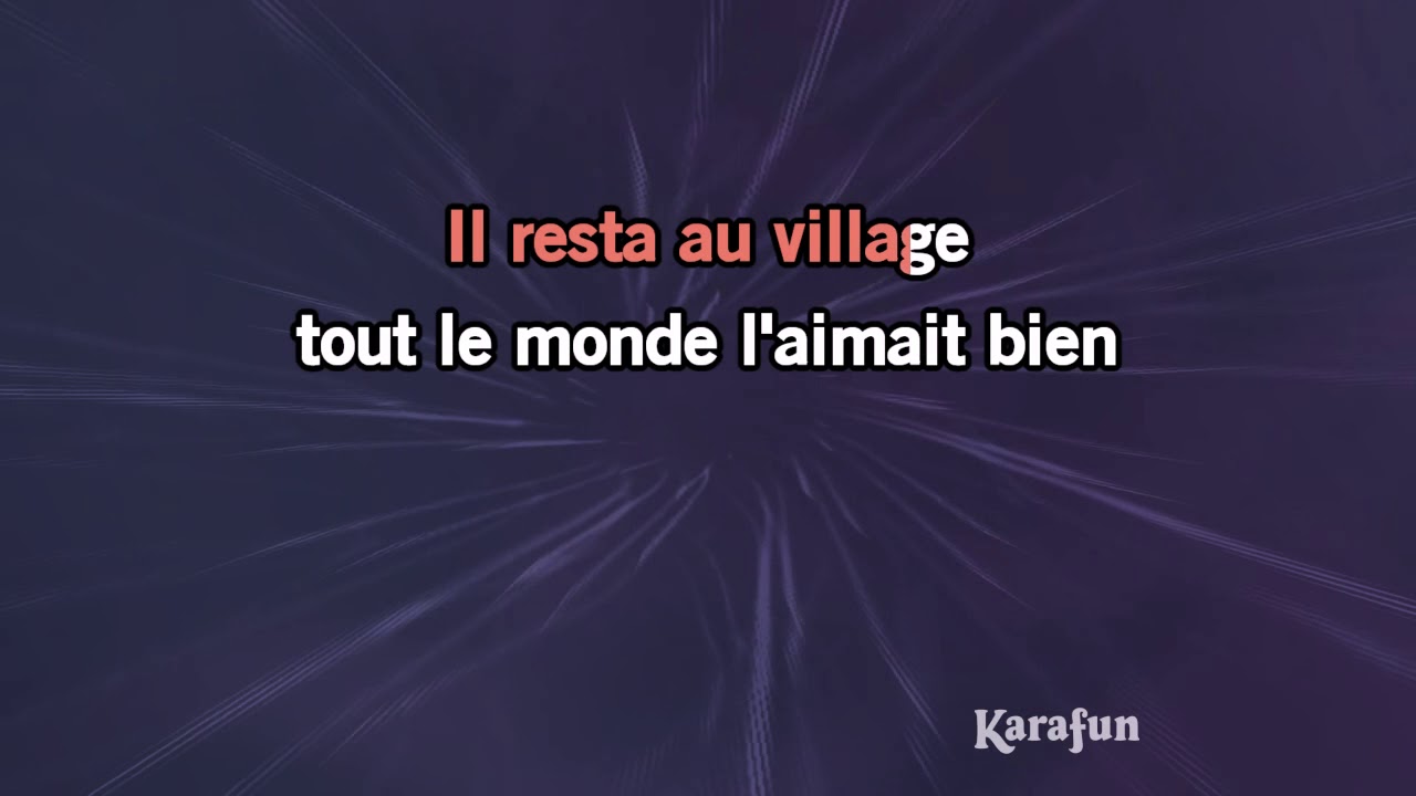 Karaoké Le petit âne gris - Hugues Aufray *