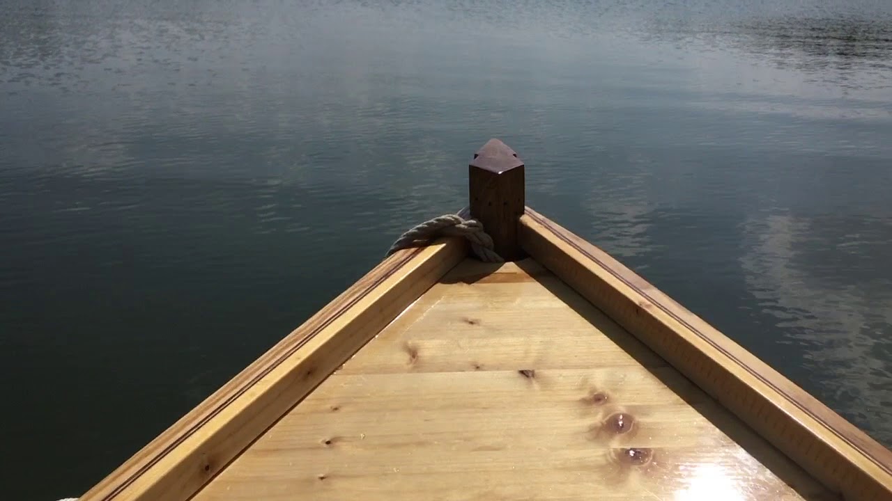Zebco Rhino BLX 70 test on homemade wooden boat
