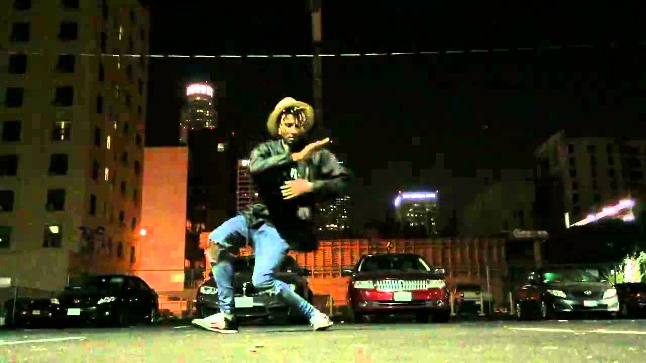 Slim Boogie Freestyle in Downtown Los Angeles
