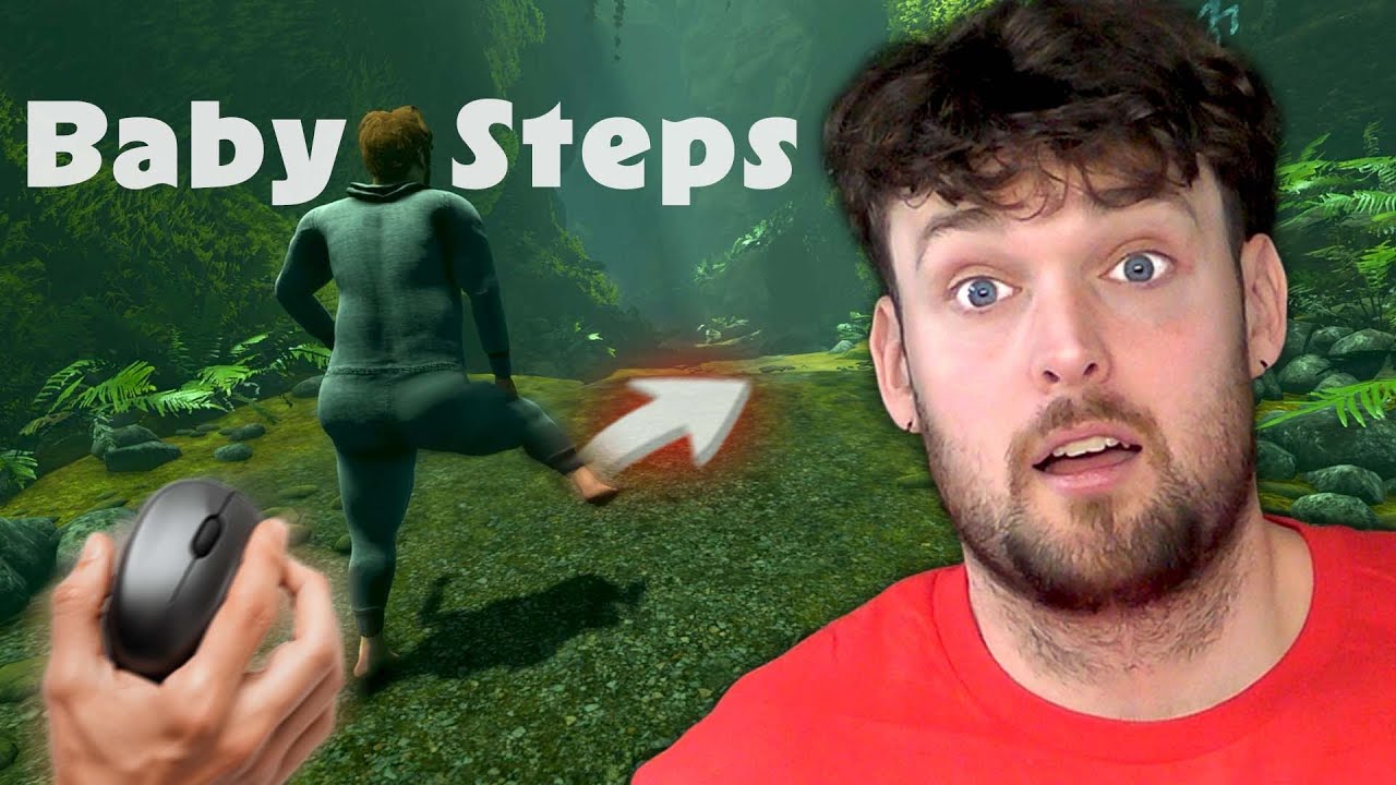 The Rage Game That Makes You Learn How To WALK Again!!! || Baby Steps Demo