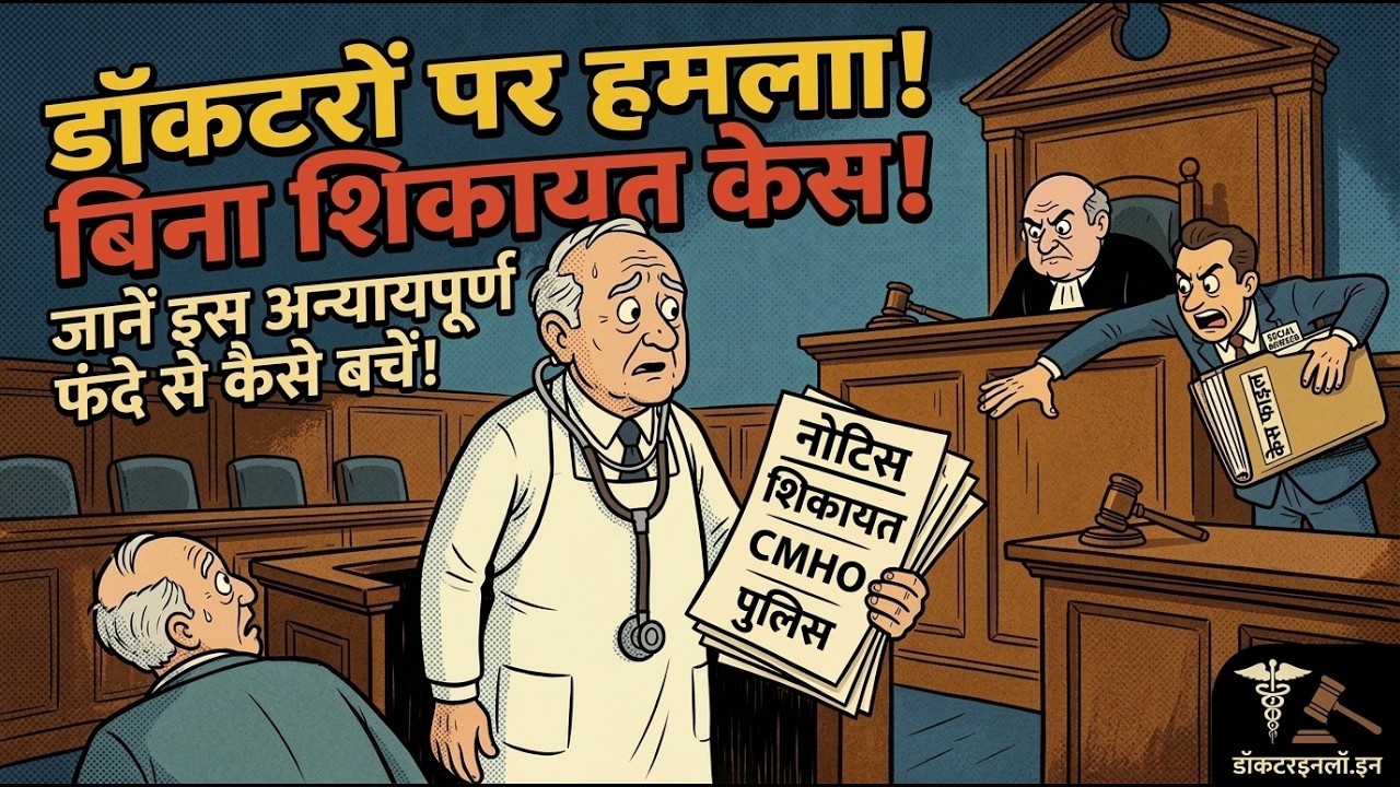Medical Negligence Case Without a Complainant? How to Handle Unjust Notices! | DoctorInLaw.in