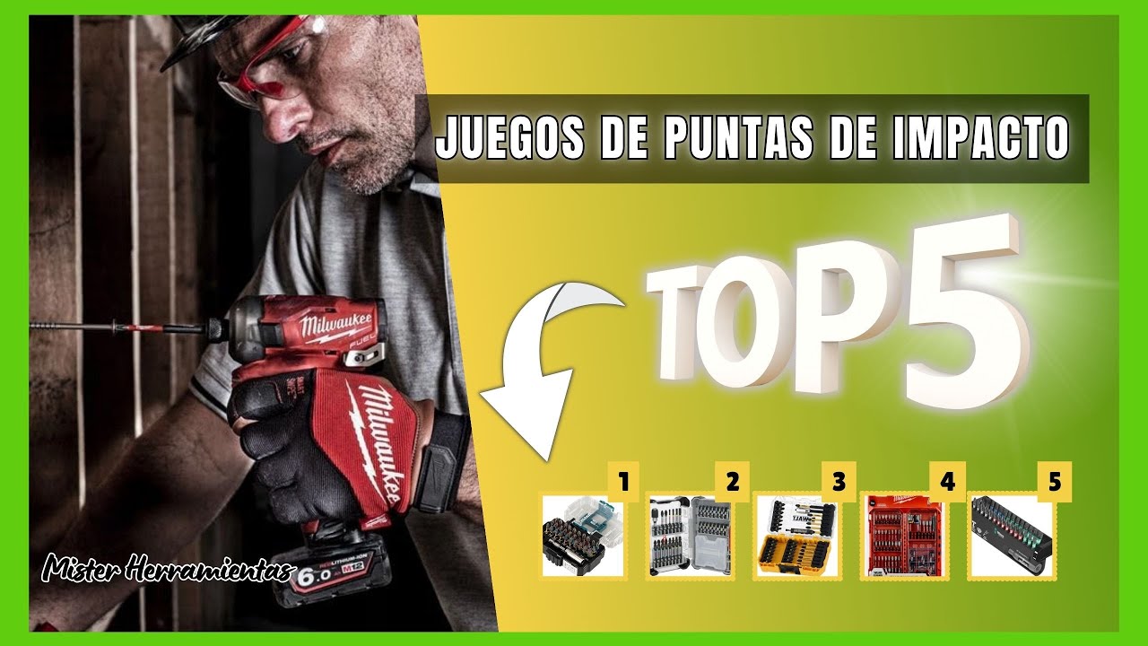 Los 5 mejores Juegos de Puntas para Atornillador de Impacto: Los que más duran y no se rompen