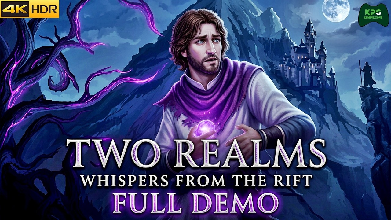Two Realms: Whispers from the Rift - Полная демоверсия, прохождение игры в разрешении 4K 2160p Ul...