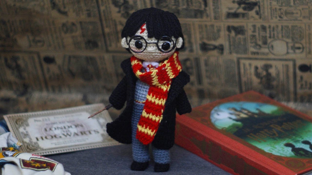 HARRY POTTER// Amigurumi tutorial// parte 2 de 3