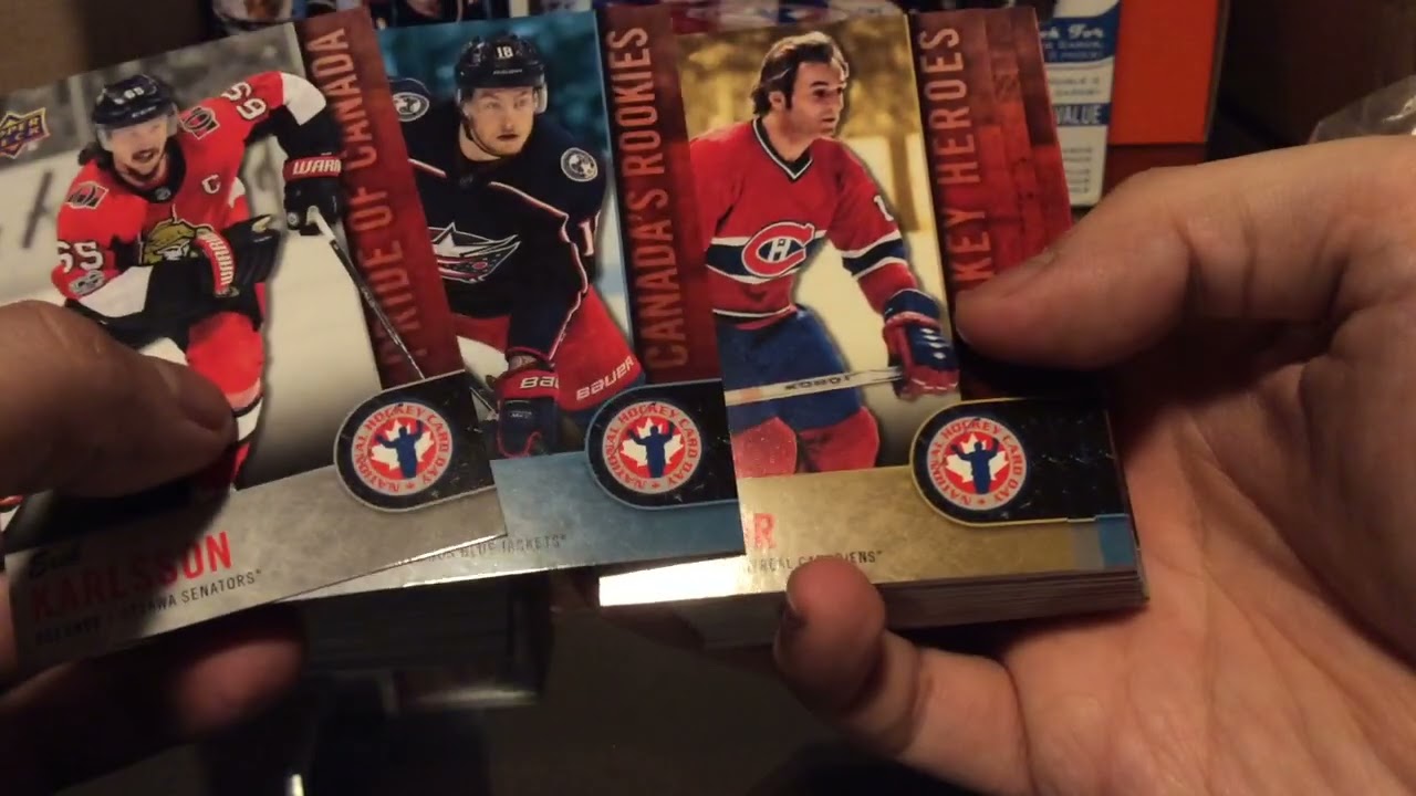2018 Canada National Hockey Card Day Rambling through 50 Packs