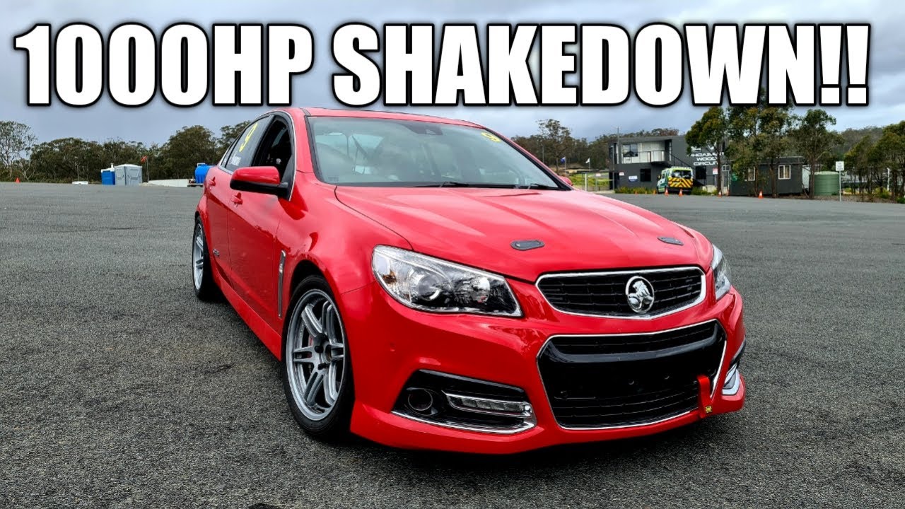 Тест-драйв 1000-сильного VF Commodore на трассе Pheasant Wood Circuit
