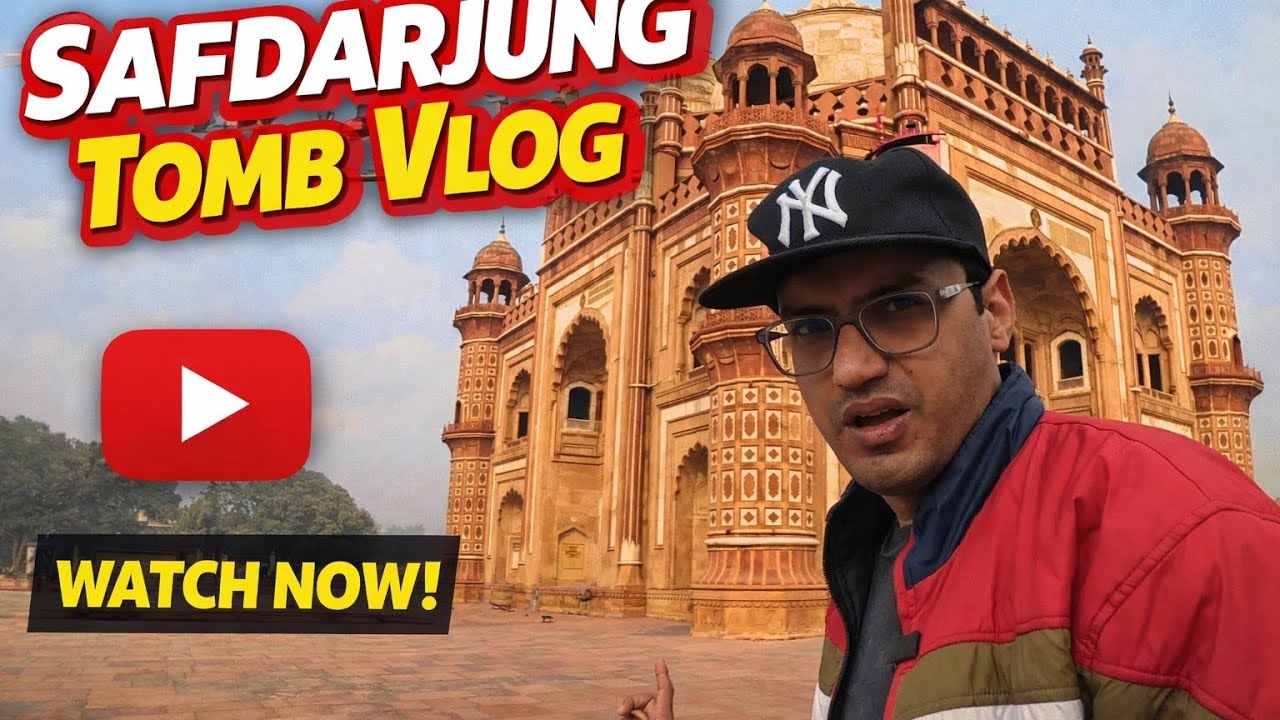 Safdarjung Tomb Delhi 🕌 | Hidden Mughal Gem #DelhiVlog #SafdarjungTomb