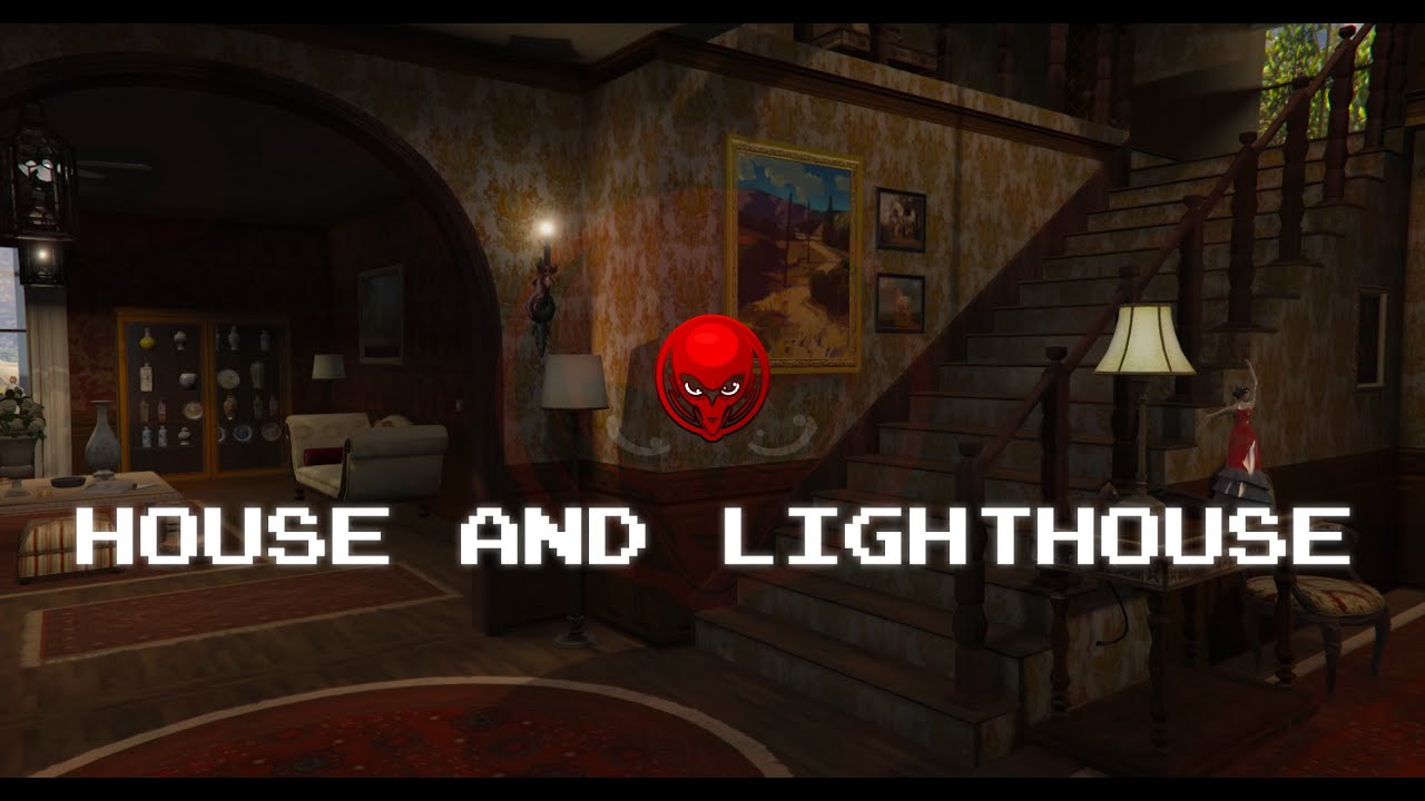 House and Lighthouse | Best House MLO Map for FiveM | GTA V RP
