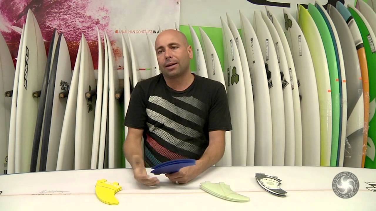 Quillas de surf. Surf Fins by Escuela Cantabra de Surf Quiksilver