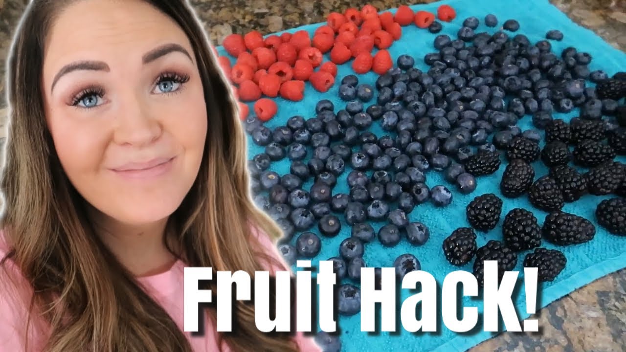 How to Keep Your FRUIT Fresh for WEEKS! / Stop Buying Produce Multiple Times a Week / FRUIT HACK