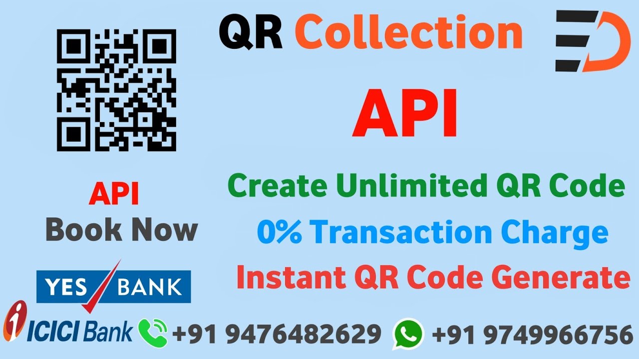 UPI QR Collection API | YES Bank QR Collection API | Integrate QR Collection API