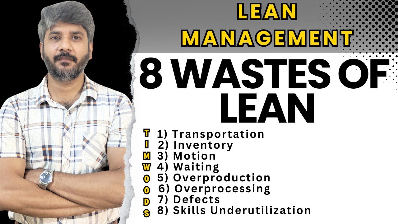 8 Wastes of Lean | Lean Management | TIMWOODS