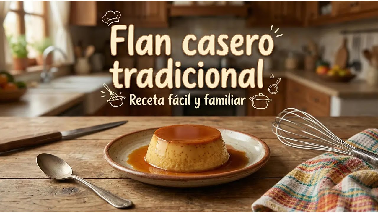 EL FLAN CASERO MÁS CREMOSO: ¡Receta al Puro Sazón Culichi! 🍮🔥