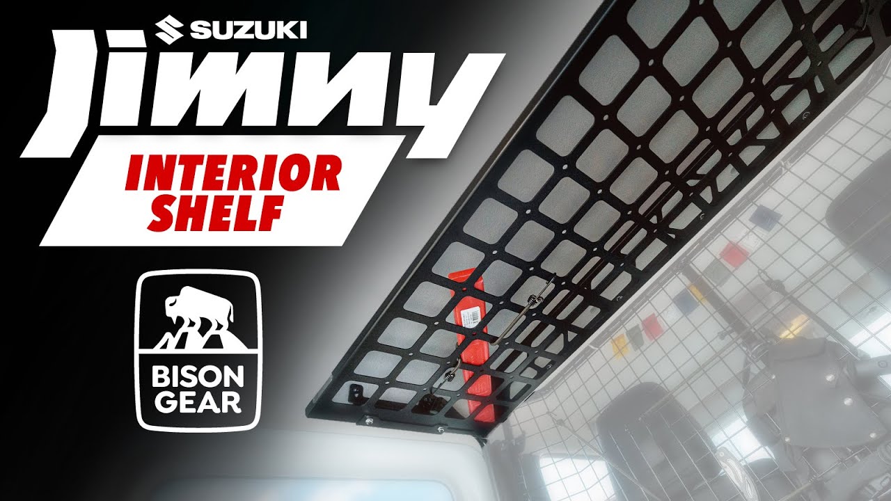 MONTAŻ PÓŁKI POD SUFIT // BISON GEAR // Suzuki Jimny JB74
