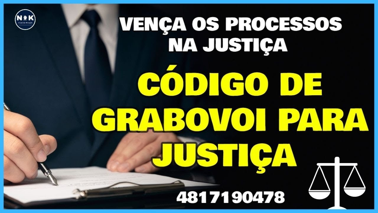 C&oacute;digo de Grabovoi para atrair Vit&oacute;rias na Justi&ccedil;a ⚖ em todas &aacute;reas. 4817190478