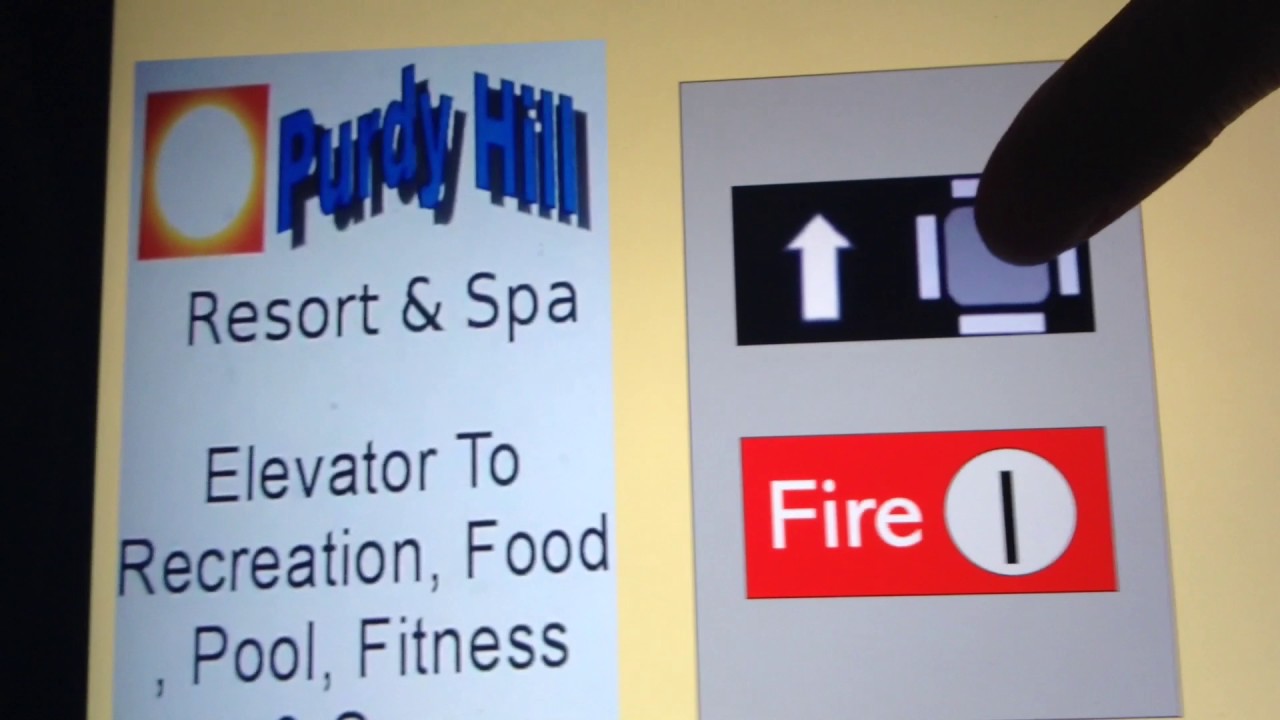 Animated: Modernized Pillar Hydraulic Elevator @ Prudy Hill Resort And Spa Sandy City