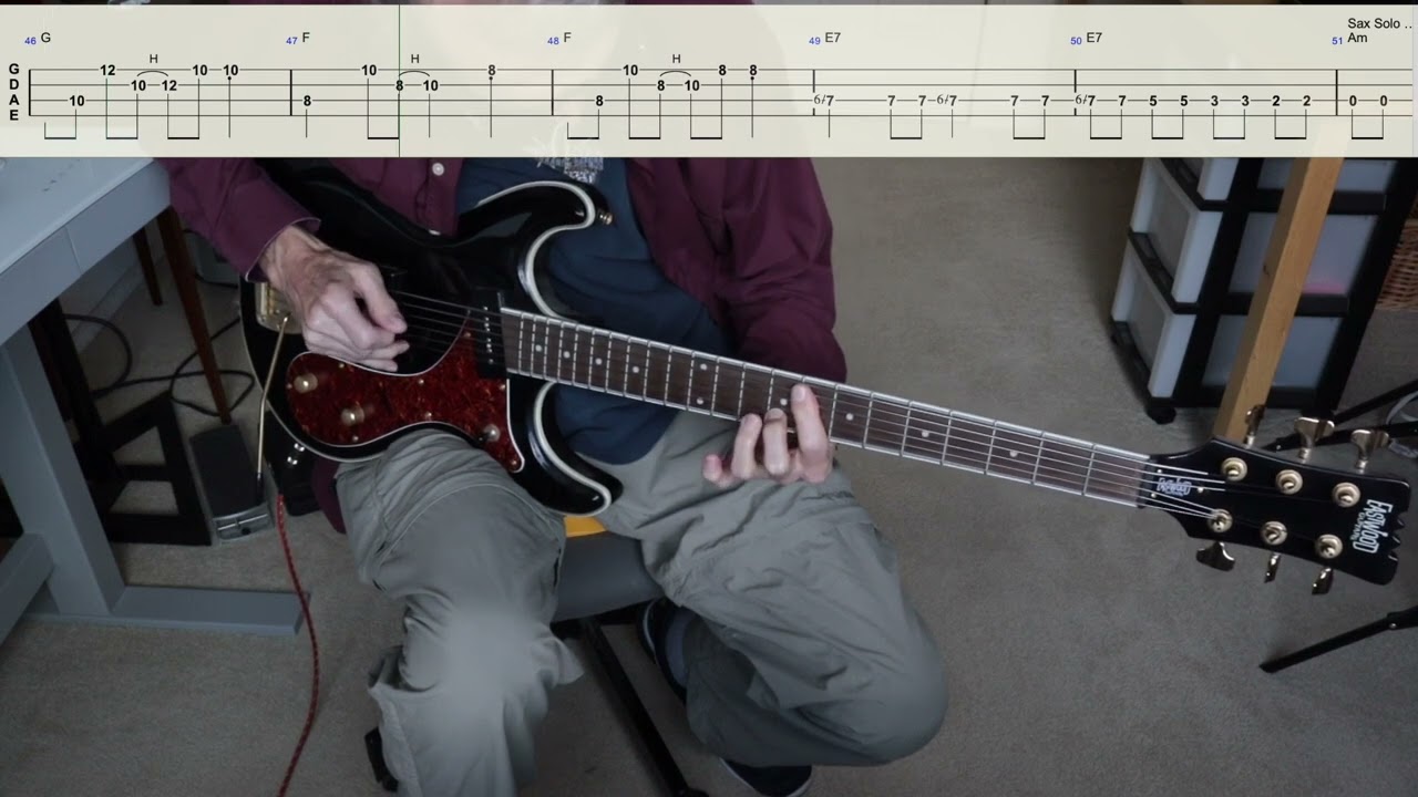 Surf Rider (Pulp Fiction) - Bass Guitar Cover With Tabs