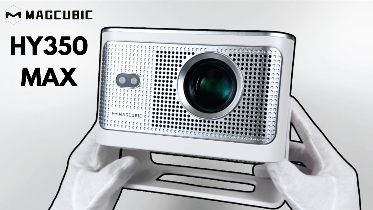 Magcubic HY350Max 1080P Smart Projector Unboxing