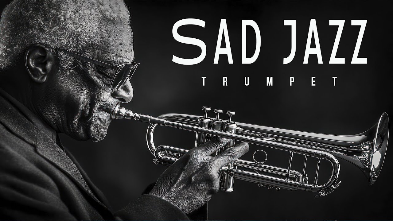Sad Jazz Trumpet 🎺🌃 Foggy City Nights & Music for Quiet Thoughts