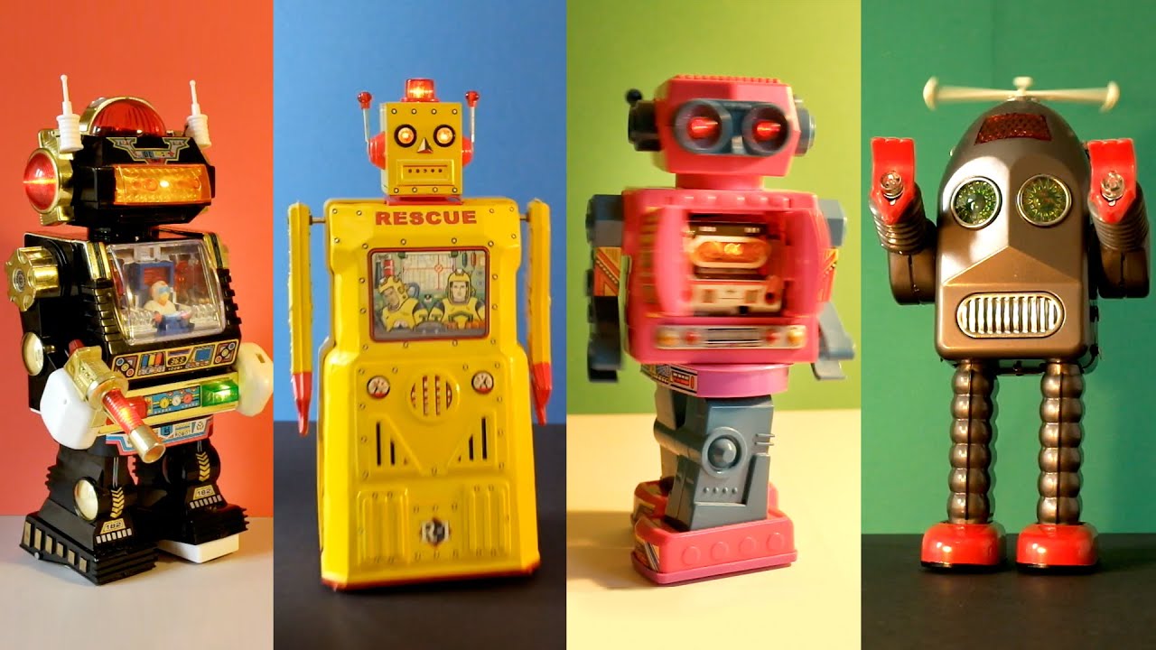 10 minutes of raw toy robot sounds! ASMR Edition
