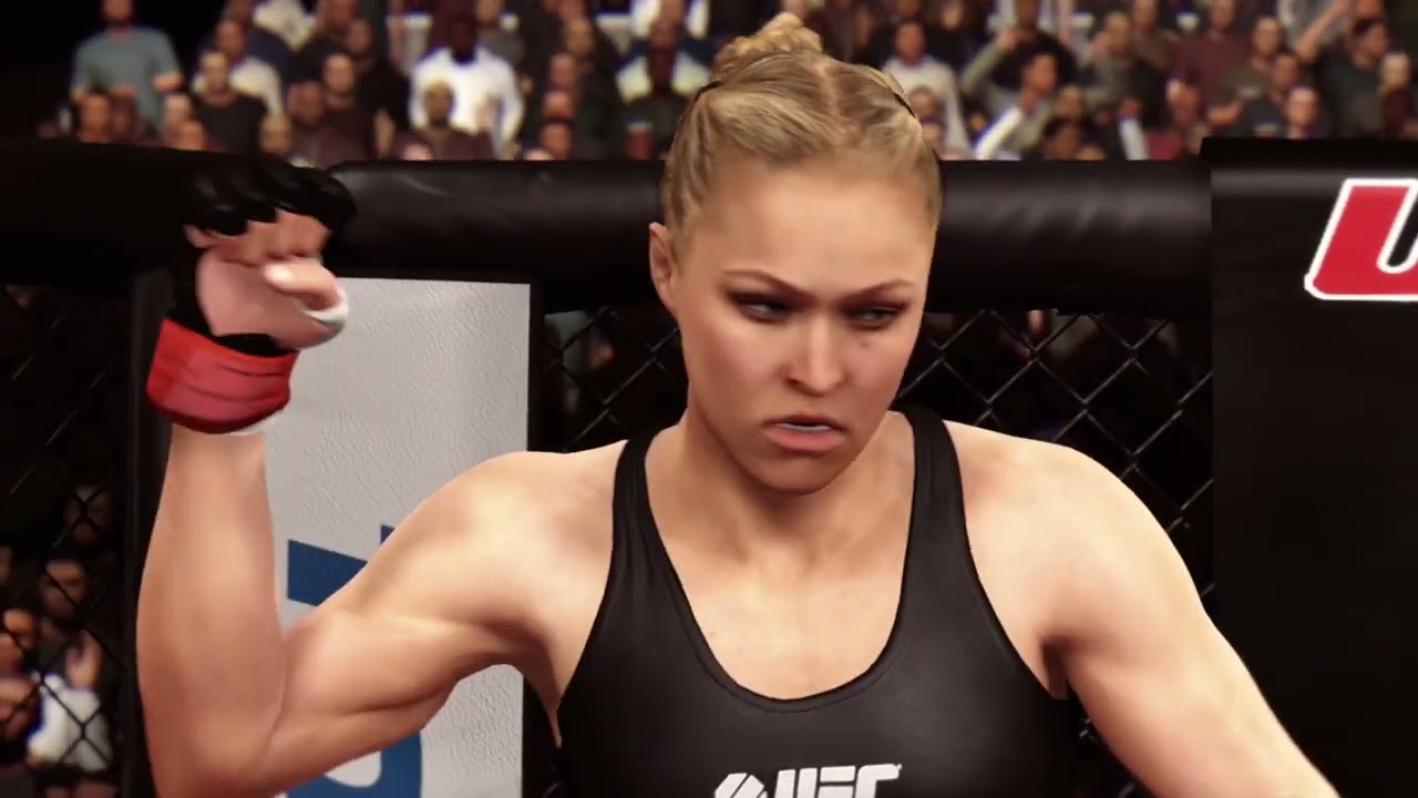 EA Sports UFC. Rhonda Rousey vs Holly Holm