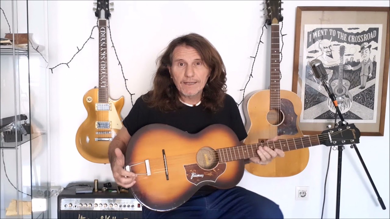 Demo FRAMUS PARLOR 5/1, by Hard Blues vintage guitars