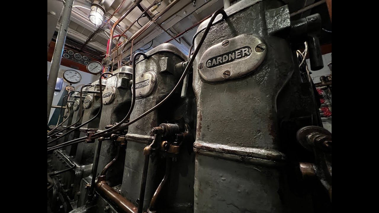 Fixing the Gardner Diesel of a 102-Year-Old Classic Boat!