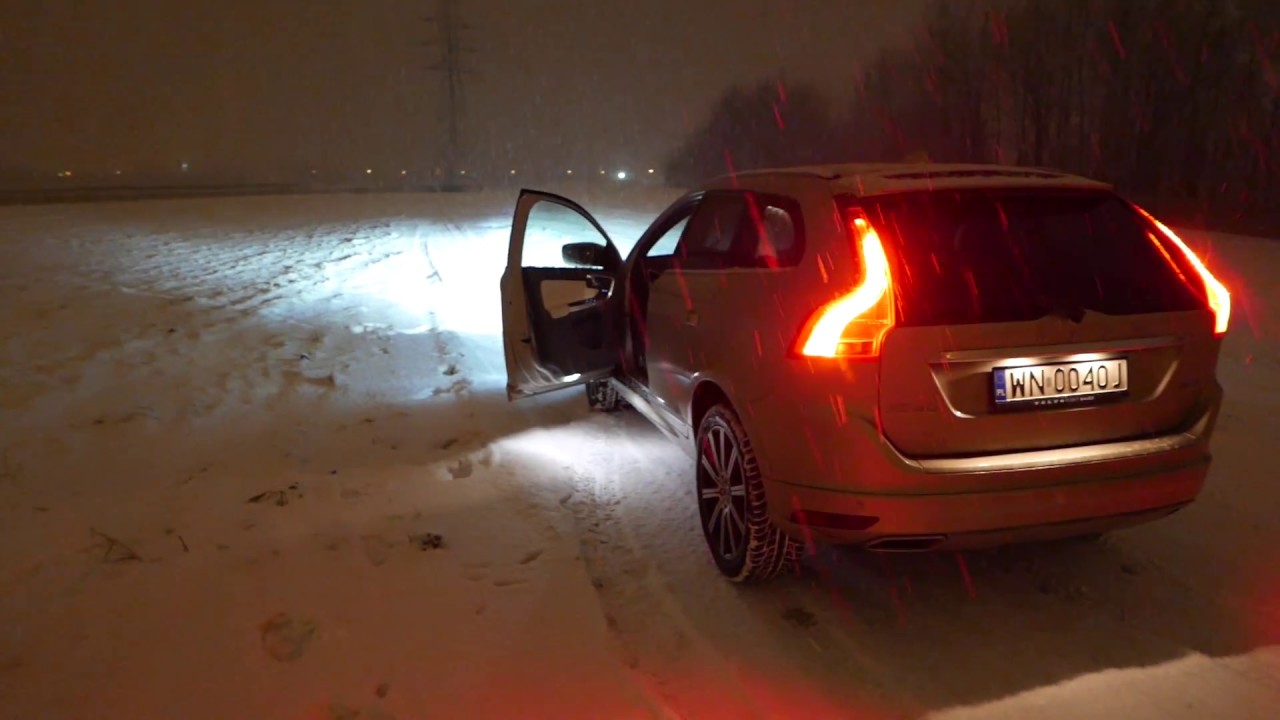 WINTER SPECIAL! Volvo XC60 AWD TEST DRIVE [Heavy Snow] Jazda Testowa Próbna PL