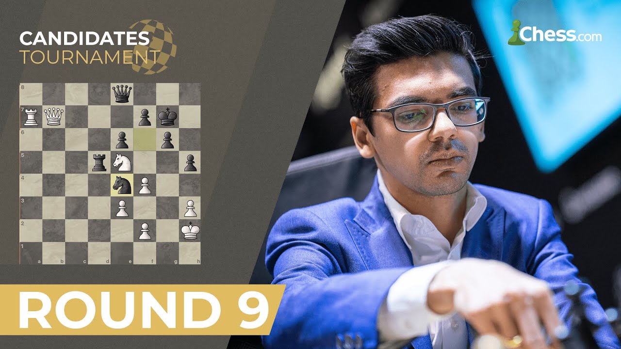Welcome Back Anish Giri | FIDE Candidates Round 9
