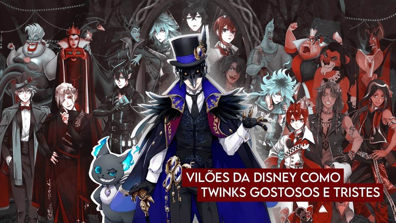 Vilões da Disney, só que como Gostosos | Twisted wonderland