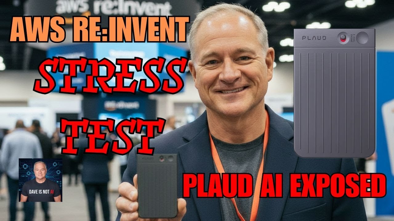 I took a Plaud AI note-taking device to AWS Re: Invent, and this happened.