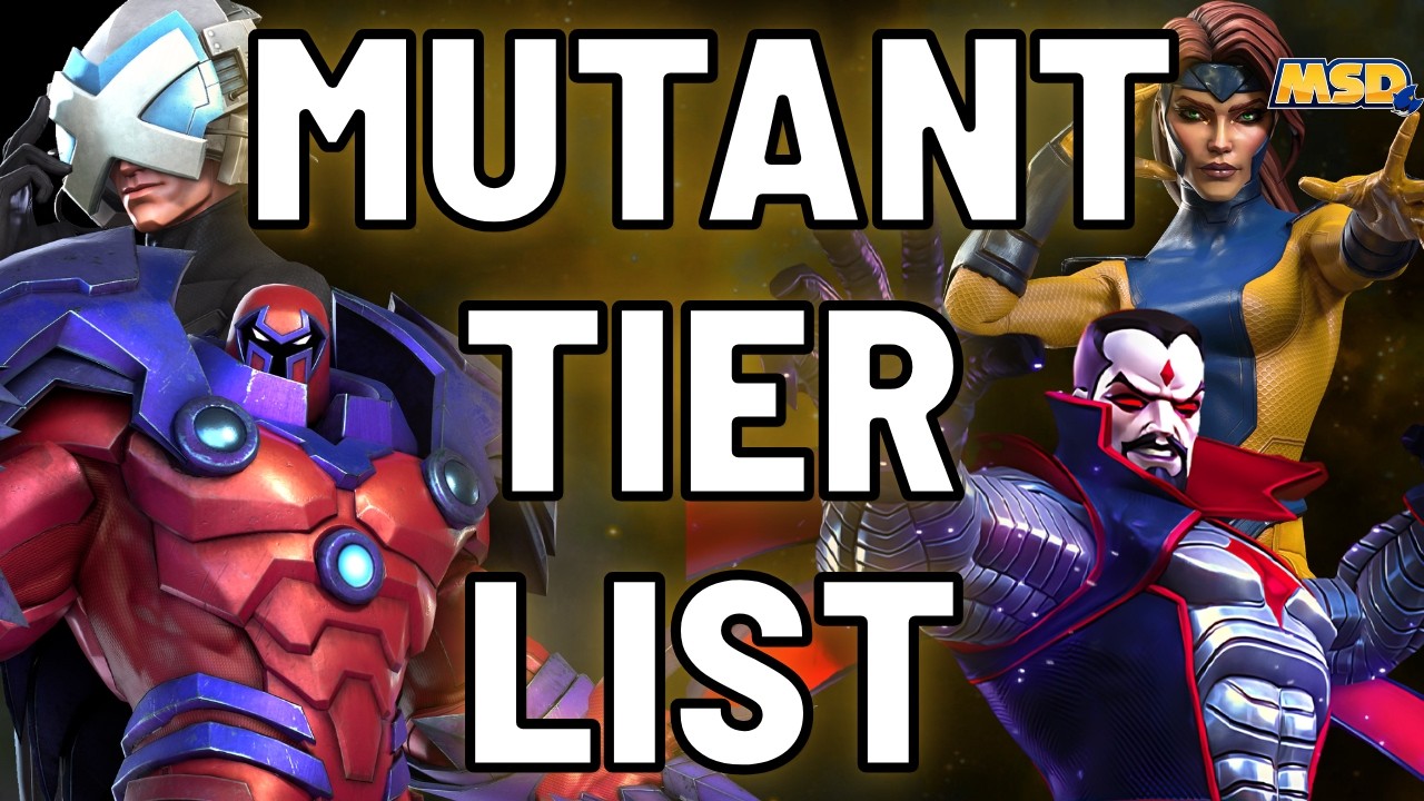 Тир-лист чемпионов класса &laquo;Мутант&raquo; &mdash; Май 2026 | Marvel Contest of Champions
