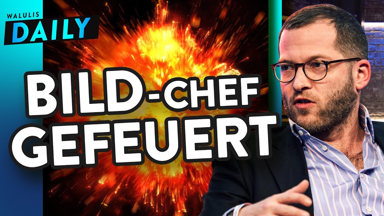 Bild-Skandal: Darum ist Julian Reichelt jetzt weg vom Fenster | WALULIS DAILY