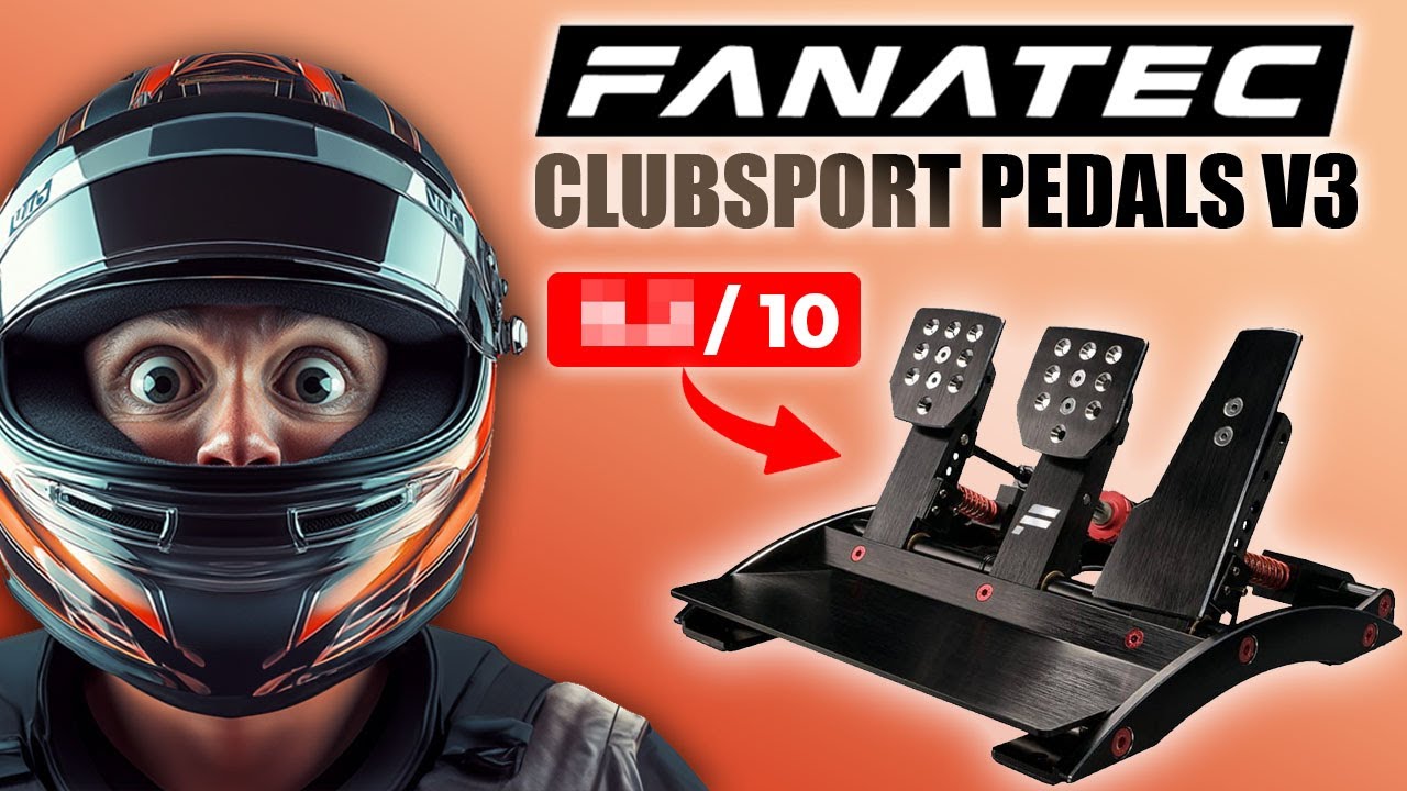 Fanatec Clubsport Pedals V3 : Le MEILLEUR Pédalier Sim Racing !?