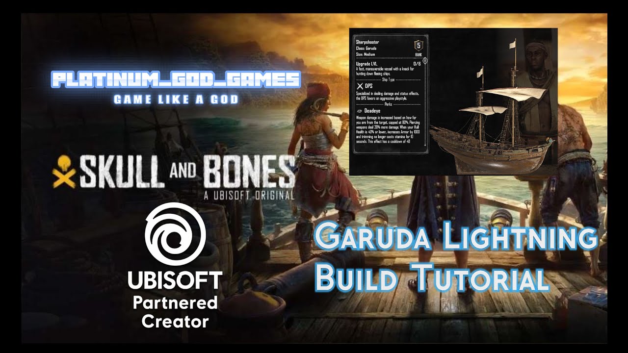 Skull and Bones - Руководство по сборке Garuda Lightning: от покупки до максимального улучшения и...