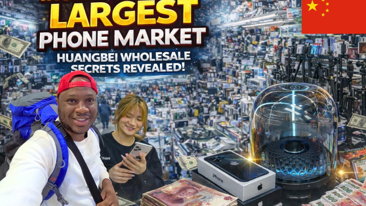 Inside China's LARGEST Phone Market: Huangbei Wholesale Secrets Revealed