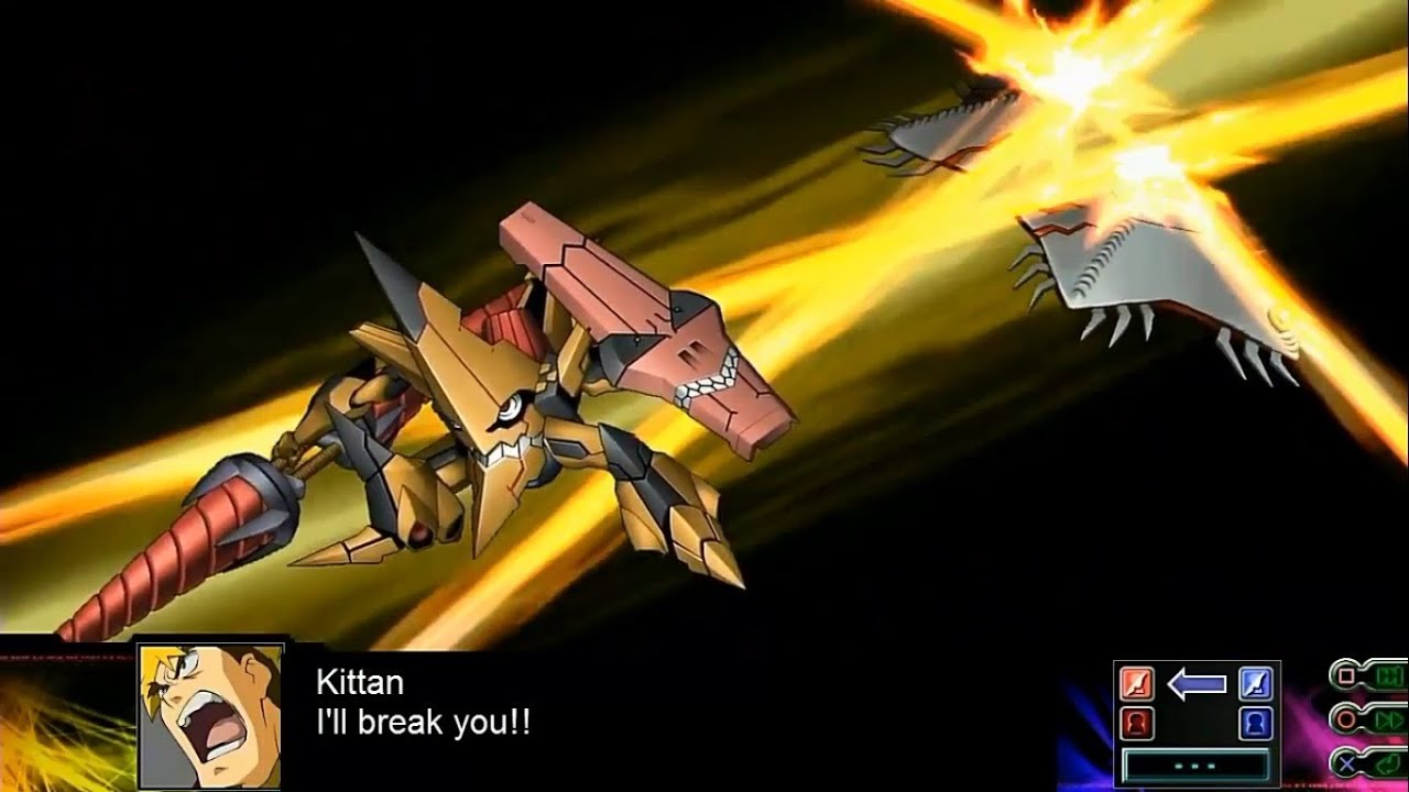 Super Robot Wars Z3: Jigoku Hen - Space King Kittan All Attacks (English Subs)