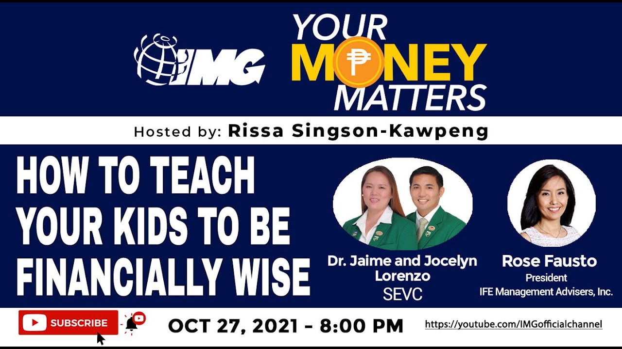 How To Teach Your Kids To Be Financially Wise | Your Money Matters EP37