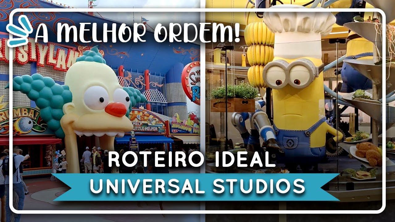 Roteiro Ideal do Universal Studios | Orlando 2025