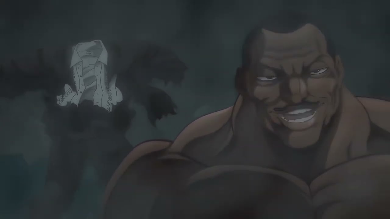 Baki Hanma vs Biscuit Oliva Full Fight Scene Eng Dub Baki Hanma