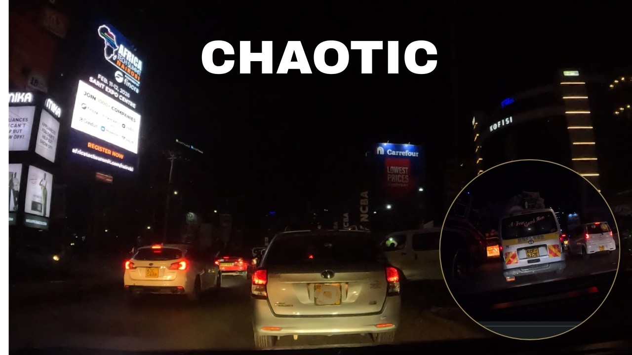 Is Westlands the Most Congested Area in Nairobi at Night?