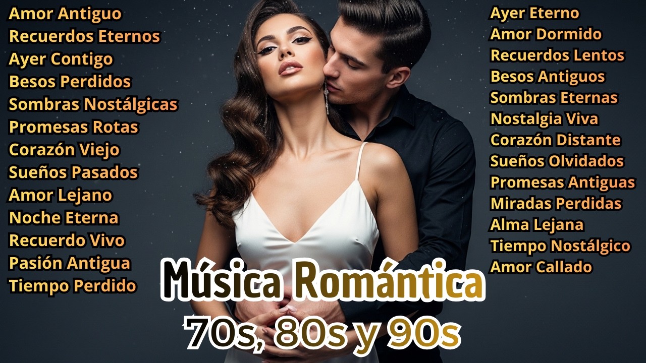 Tu Nombre en el Viento🌹🎵 MÚSICA ROMÁNTICA DE TODOS LOS TIEMPOS 70S 80S 90S
