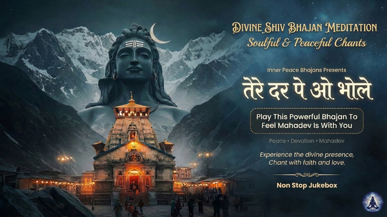 तेरे दर पे ओ भोले 🏔️ Tere Dar Pe O Bhole | Kedarnath Yatra Song | Play This To Feel Peace #mahadev