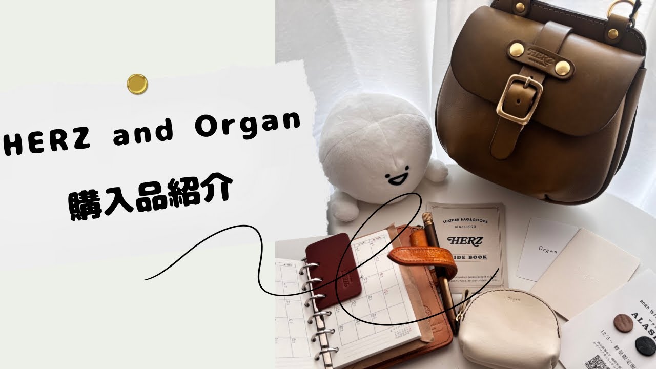【購入品】HERZさんとOrganさんでの購入品を紹介します✨️