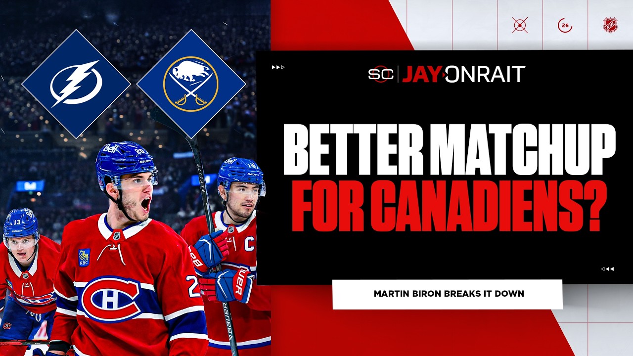 Would Canadiens rather play Lightning or Sabres in first round?